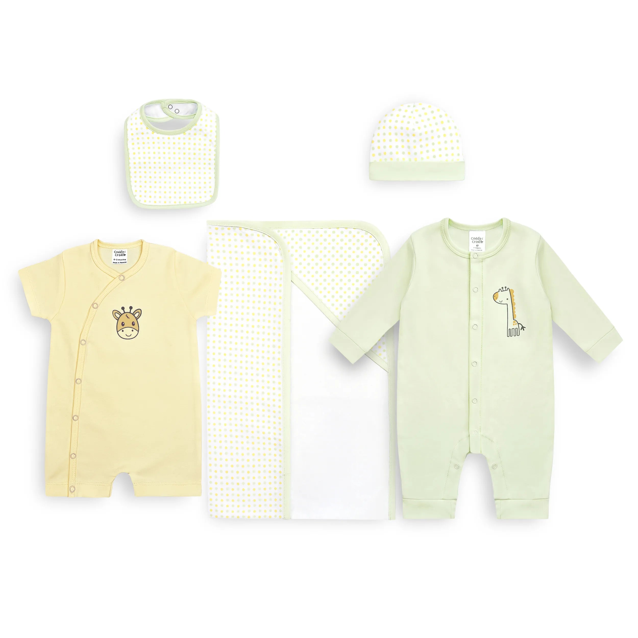 Newborn Set of 5 (Giraffe)