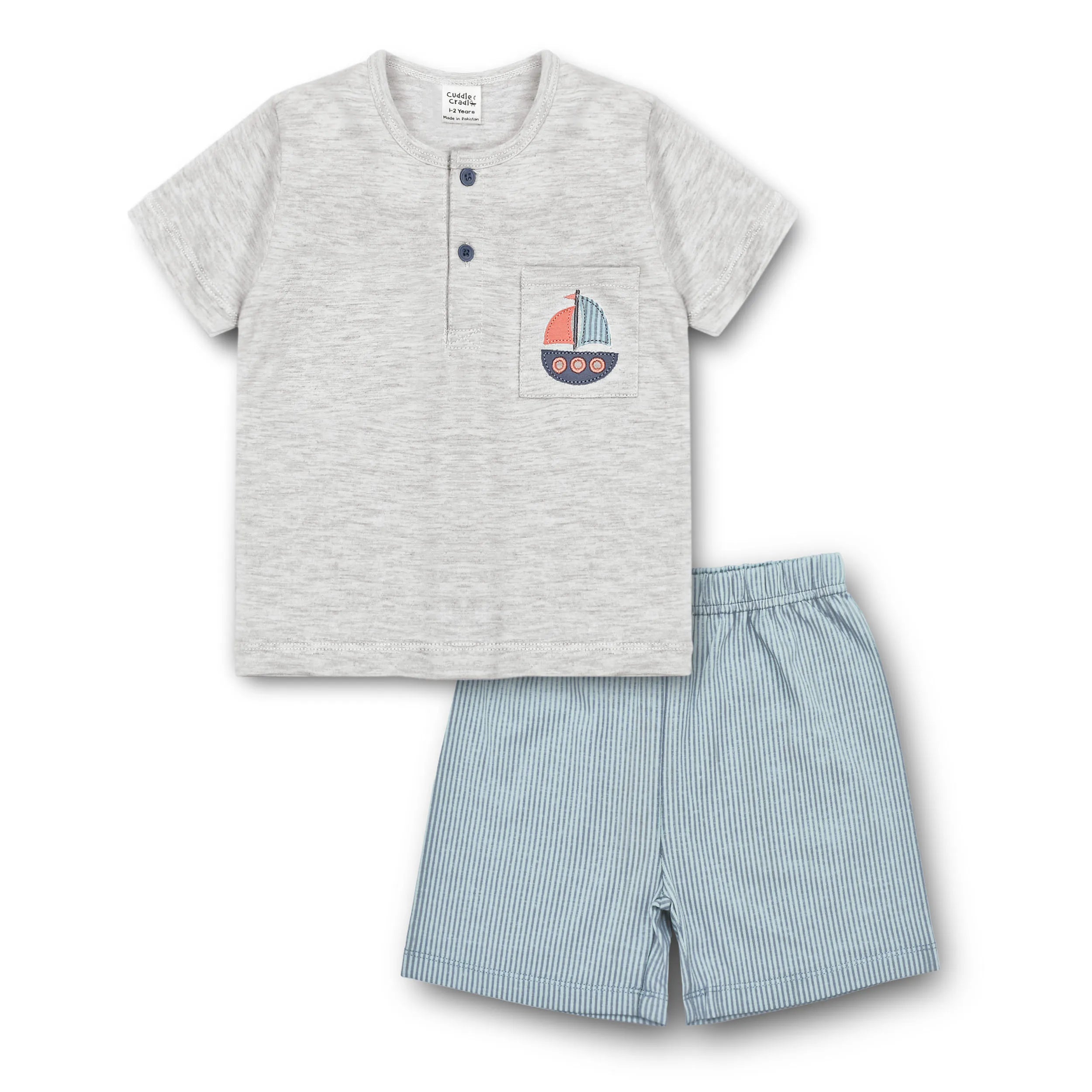 T-Shirt & Shorts Set (Boat)
