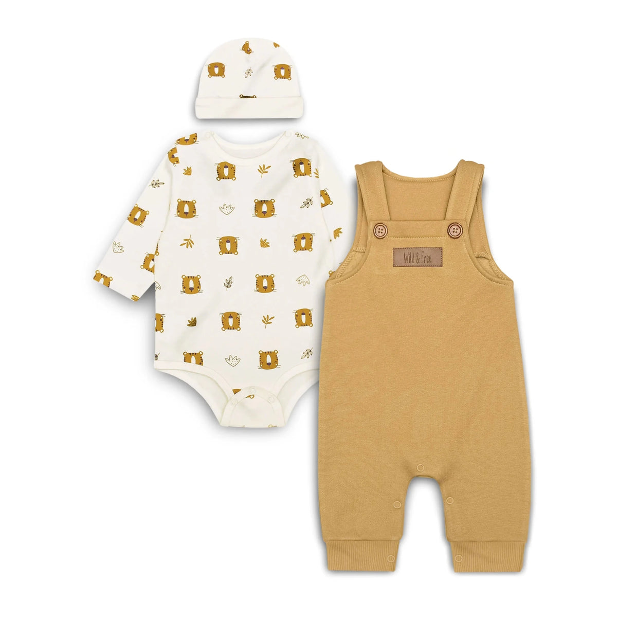 Baby Fleece Romper Set (Wild and Free)