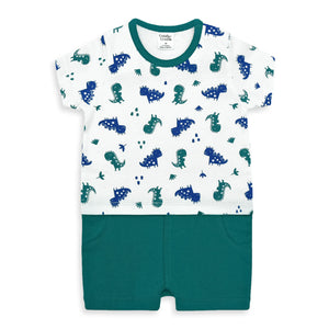 Half Length Romper Dino Series
