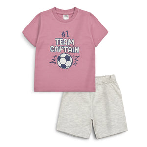 T-Shirt & Shorts Set Team Captain
