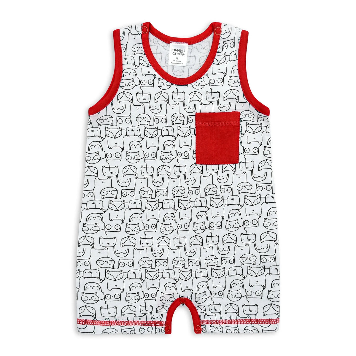Half Length Romper (Animal)