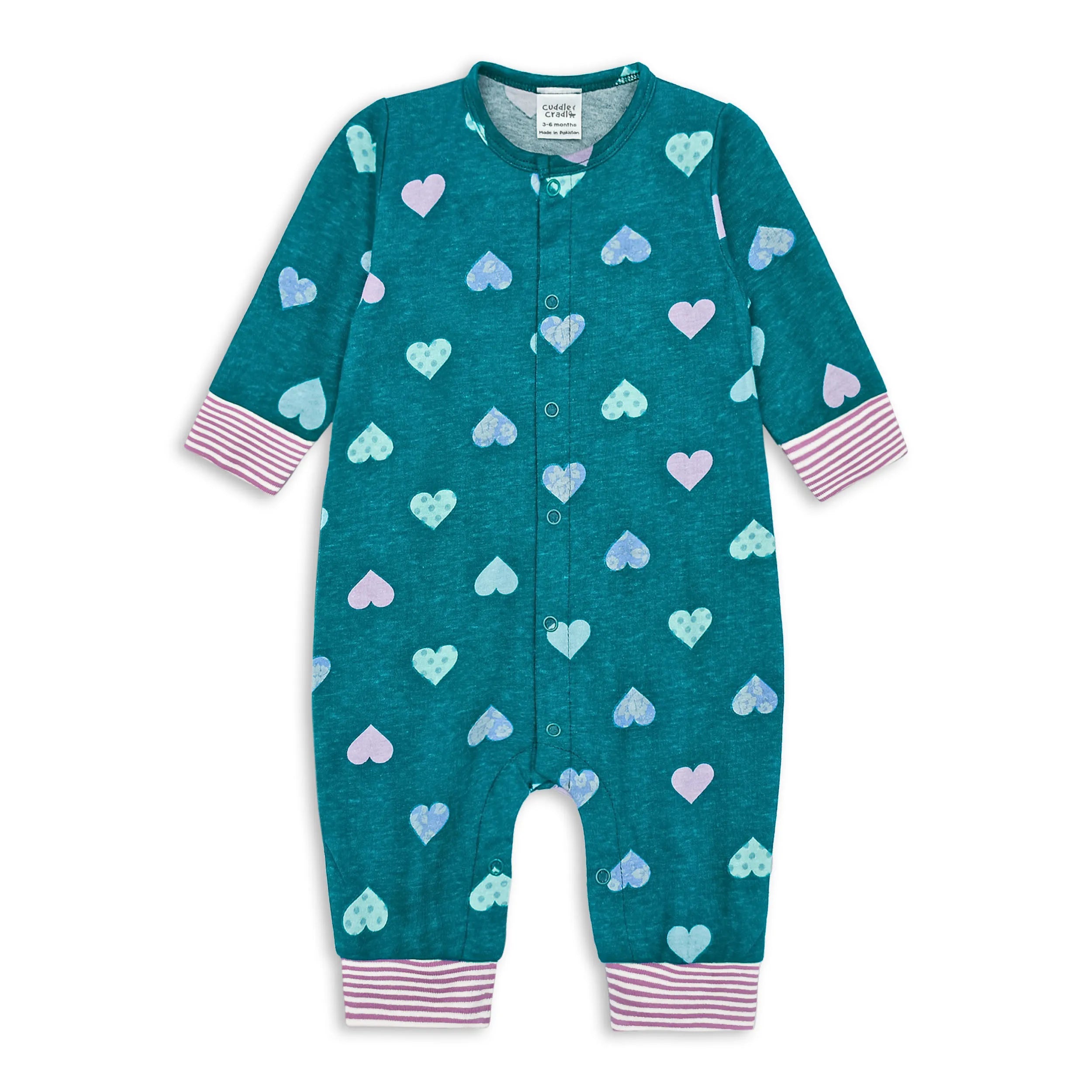 Baby Girl Romper (Hearts)