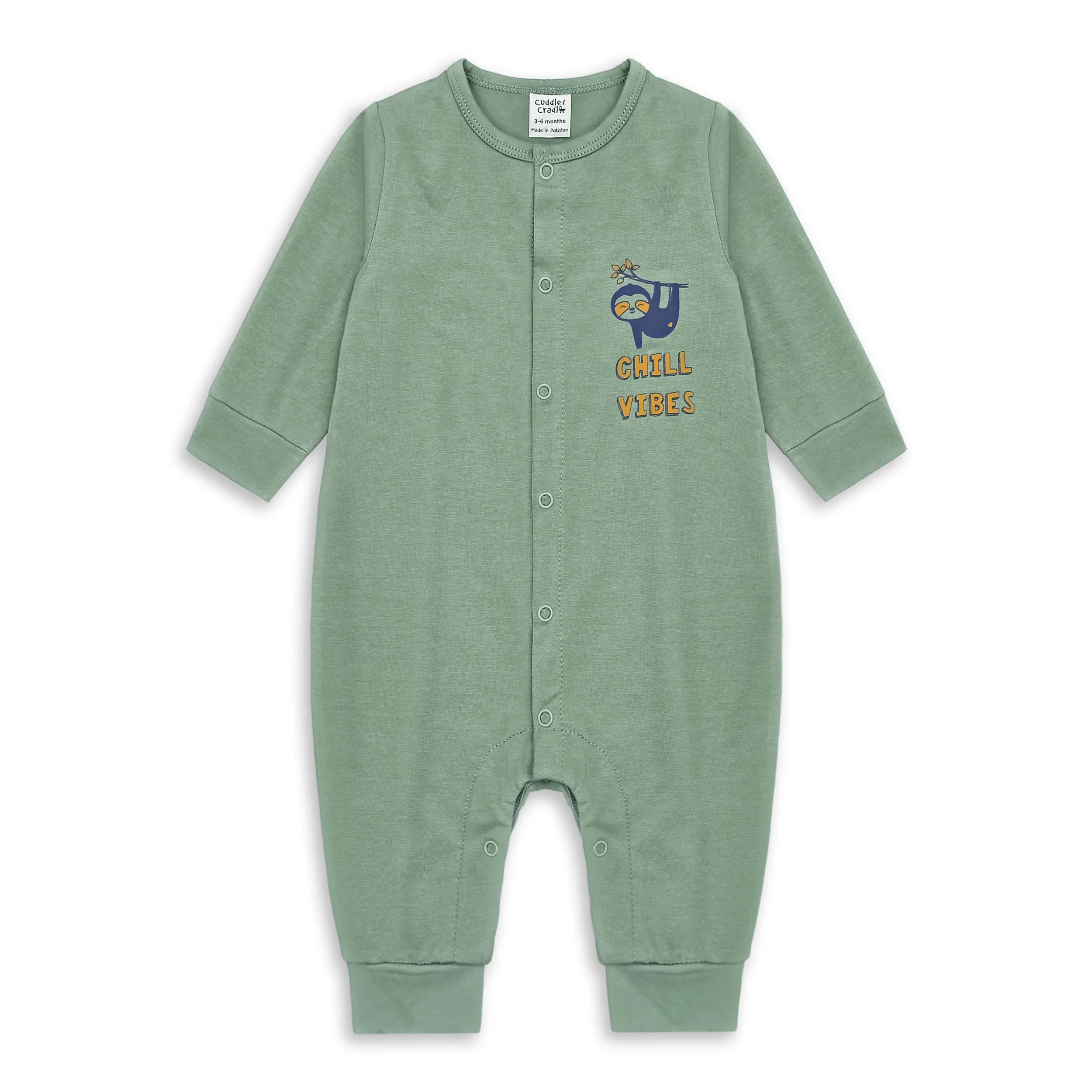 Baby Full Length Romper (Chill Vibes)