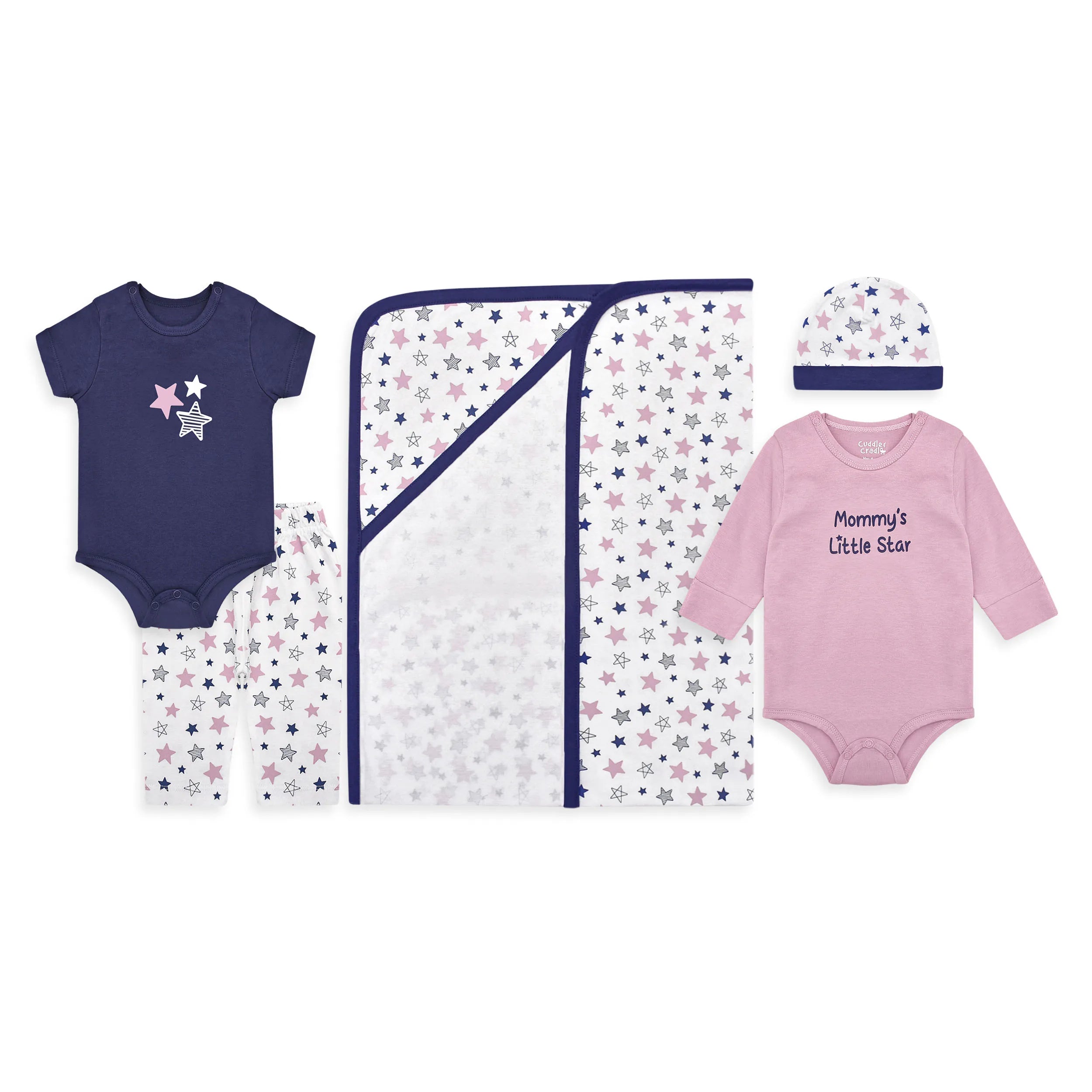 Newborn set of 5 (Stars)