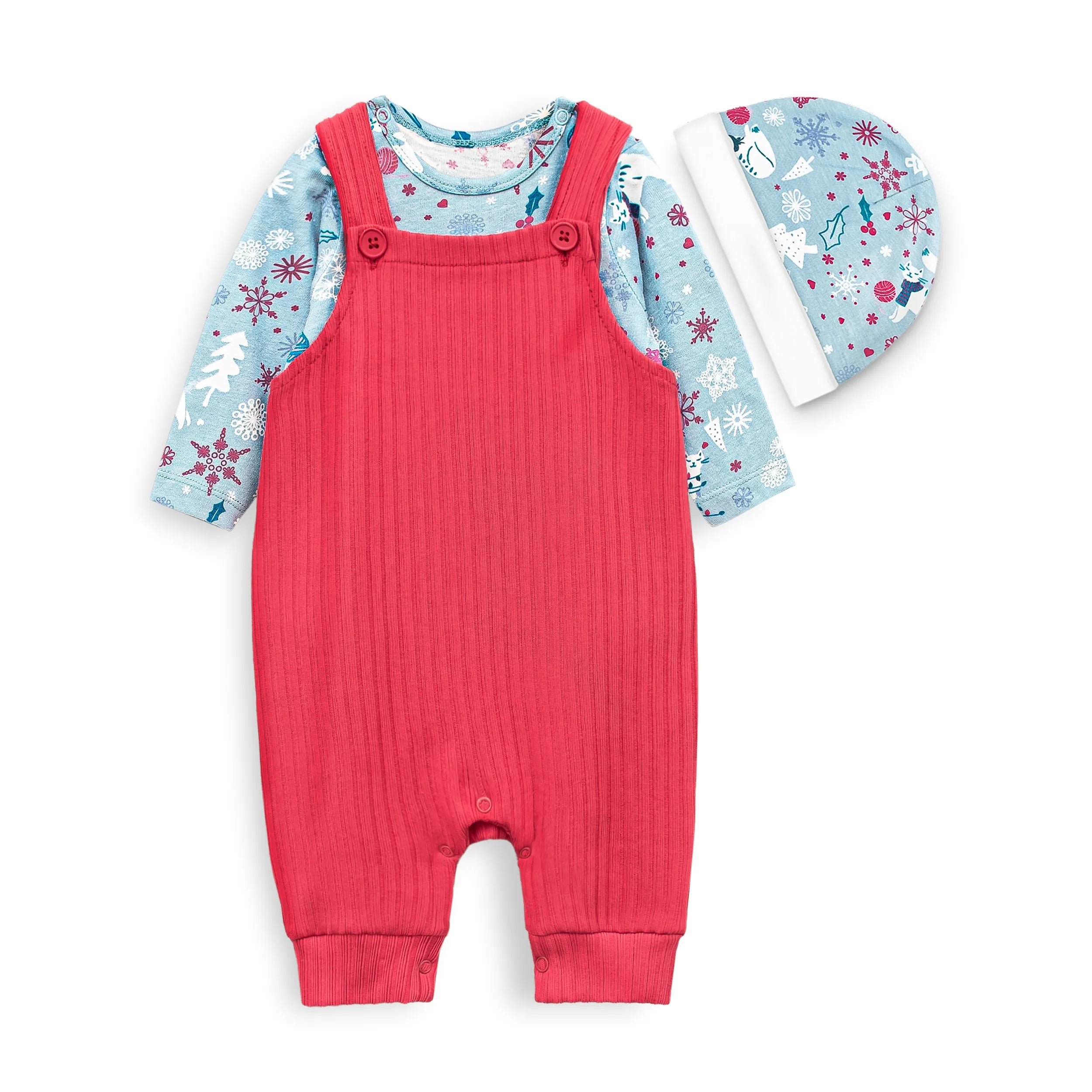 Baby Romper Set (Joyful Cat)