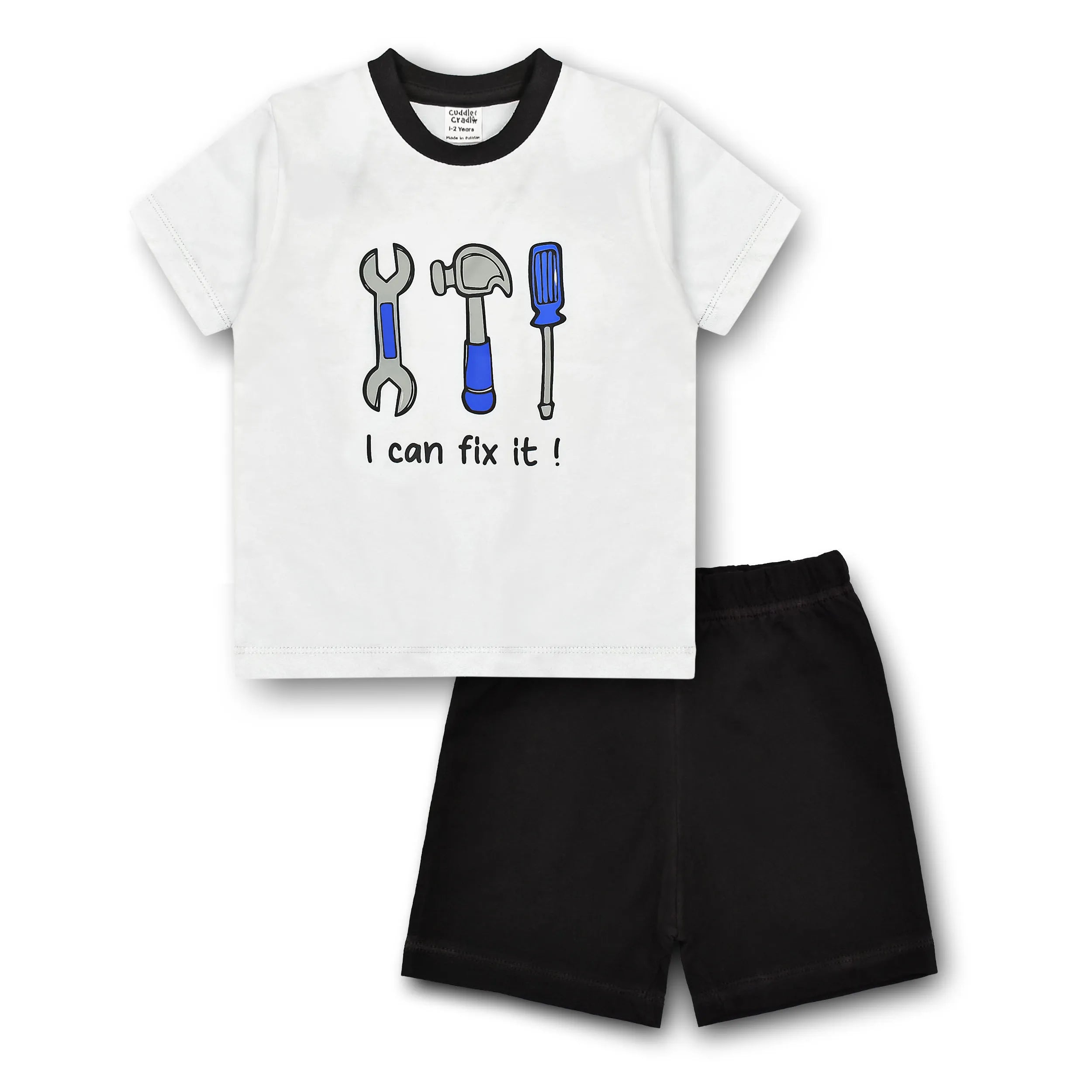 Graphic T-Shirt and Shorts Set