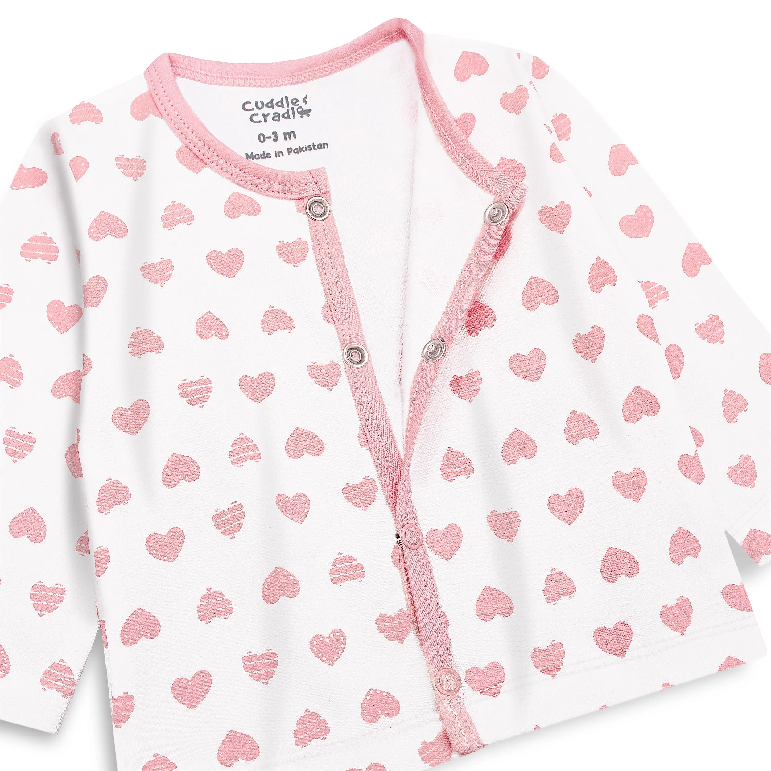 Newborn Set of 3 (Hearts)