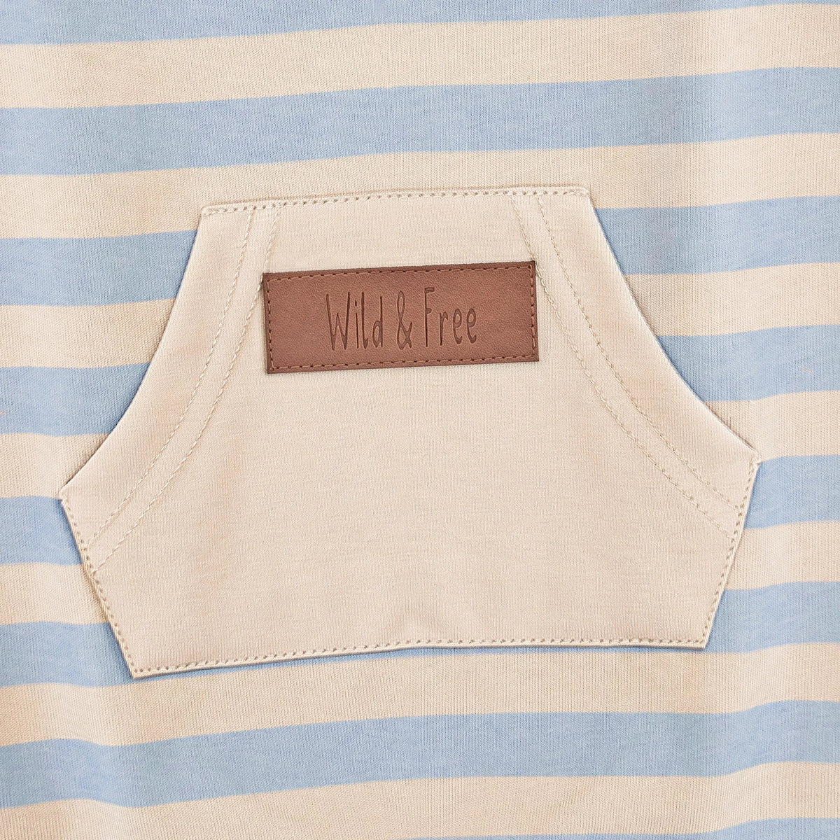 Half-length Romper (Gray Striper)