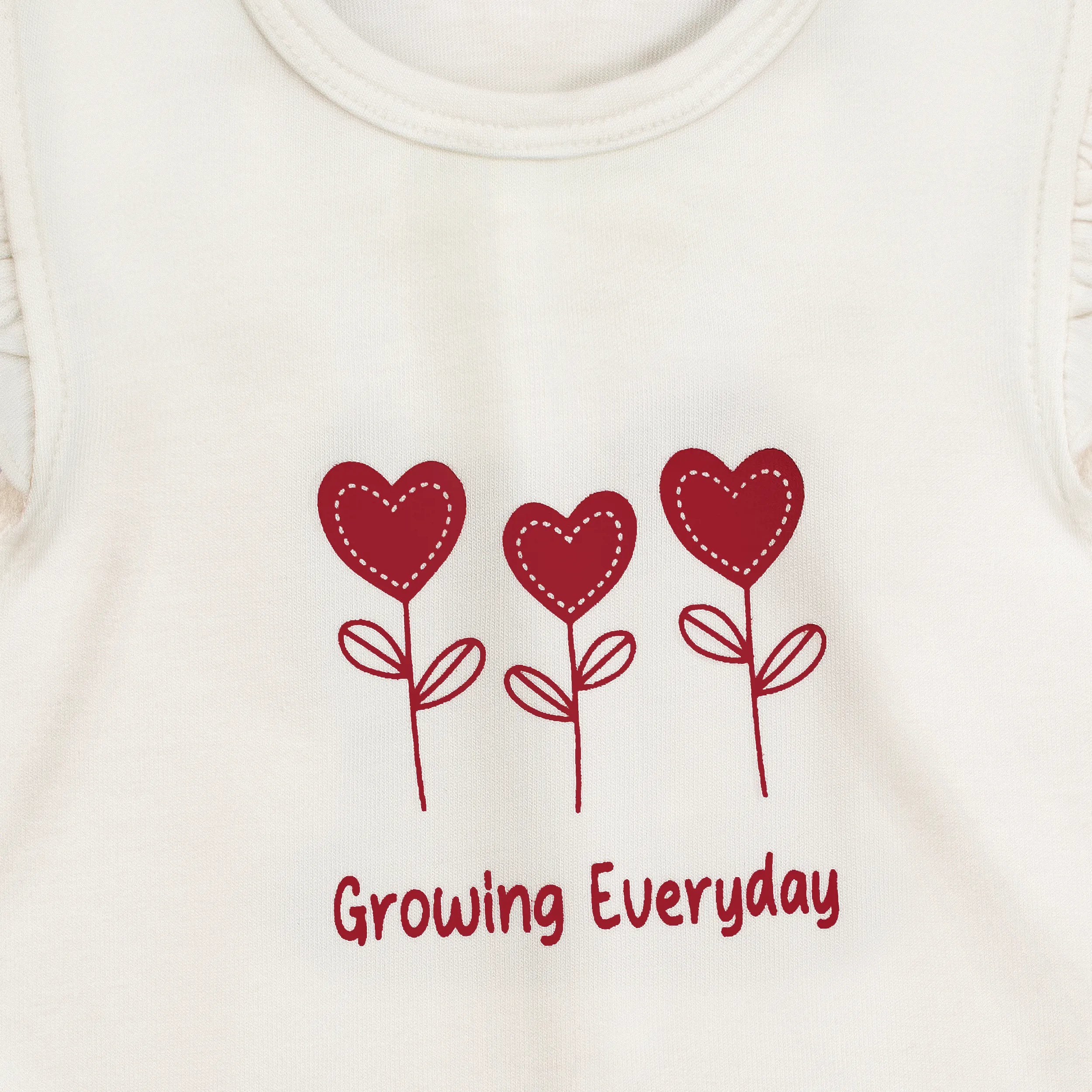 Baby Girls' Bodysuit & Shorts (Stripes)