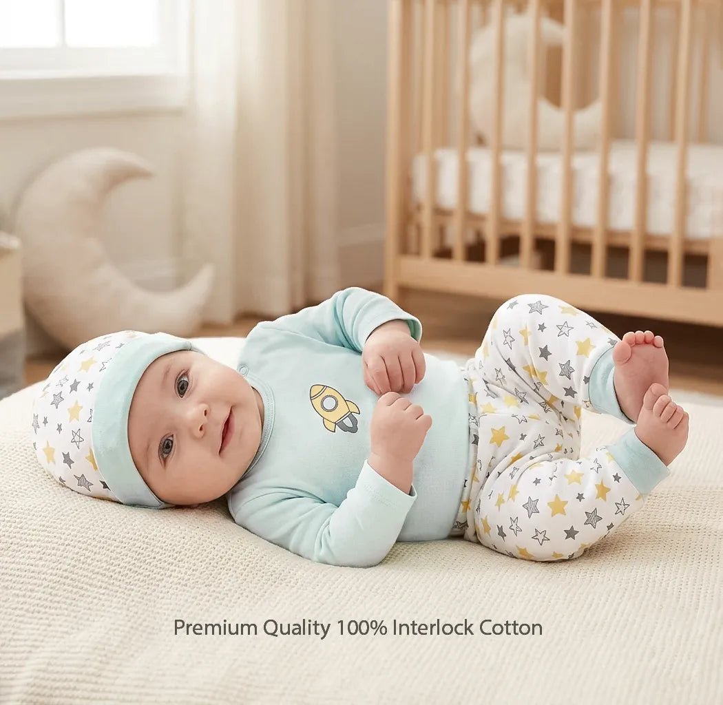 Baby Bodysuit & Trouser Set (Rocket - 002)