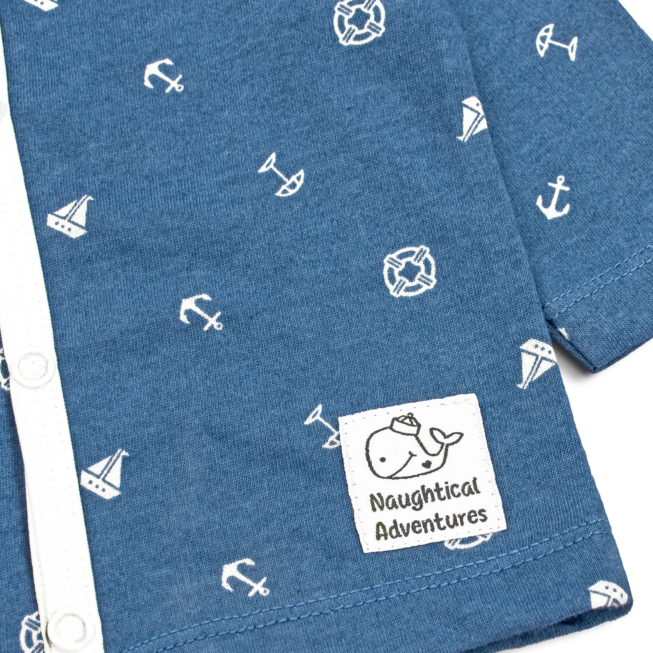 Baby Gift Set of 3 pcs (Naughtical Adventures)