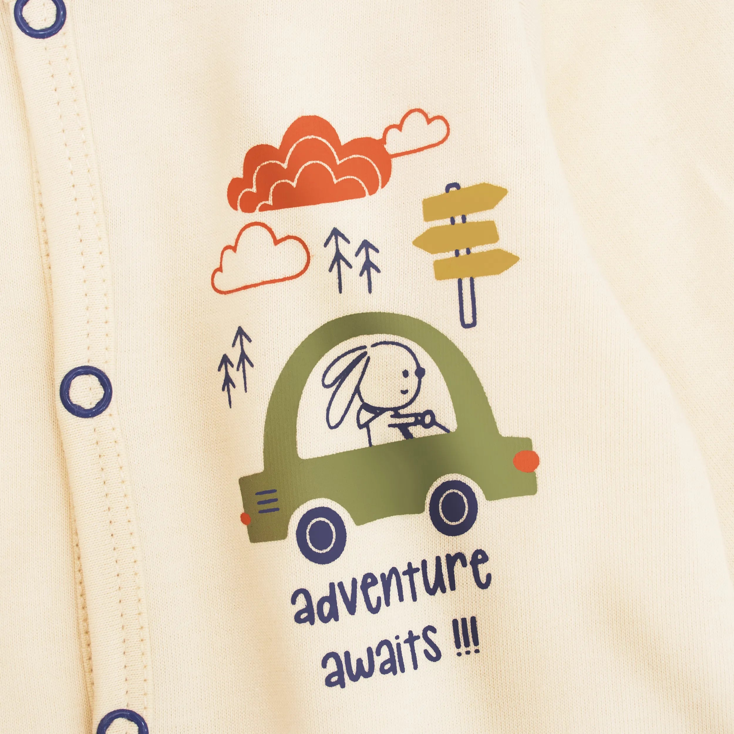 Baby Full Length Romper Set (Adventure Awaits)