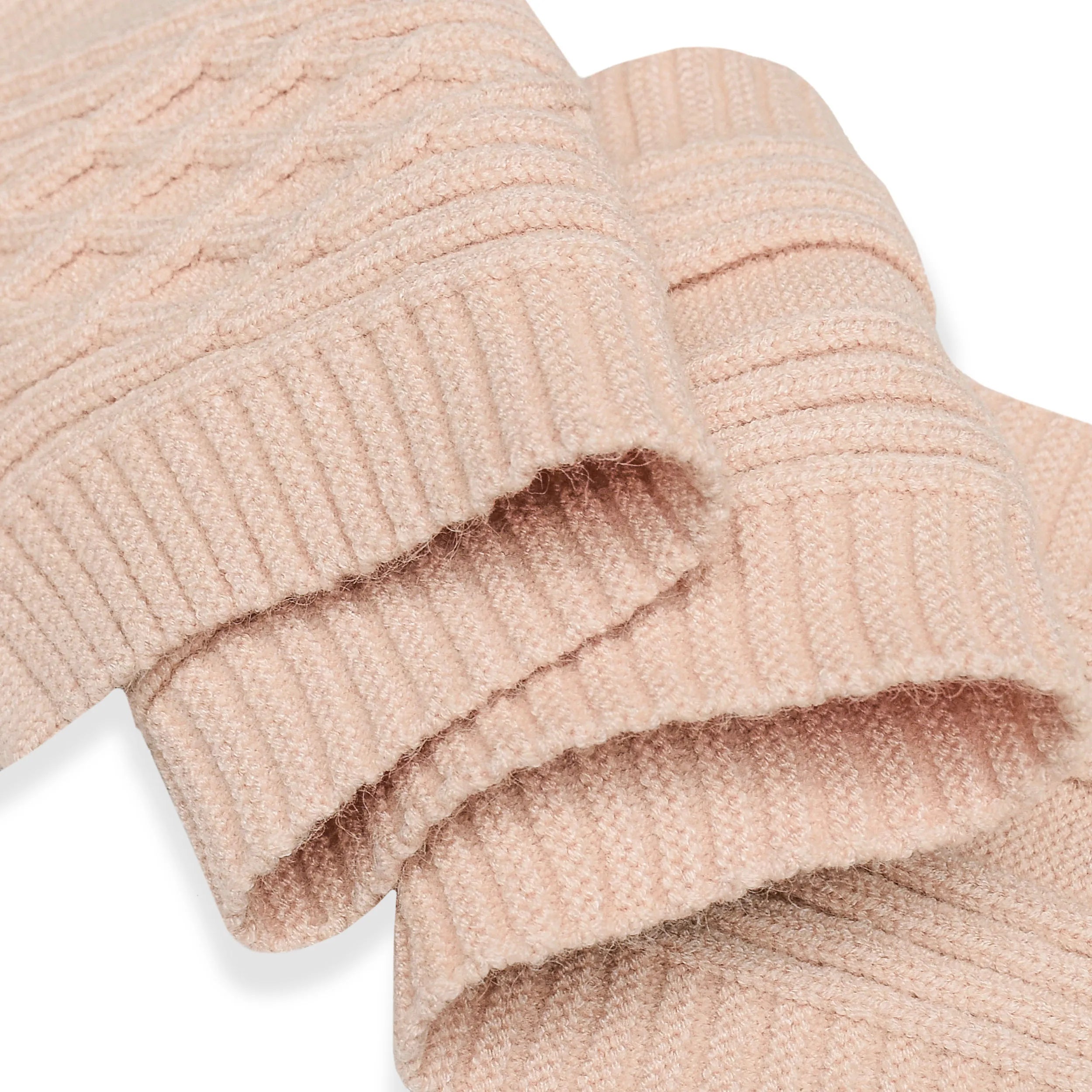 Baby Cap & Scarf Set (Peach - 001)