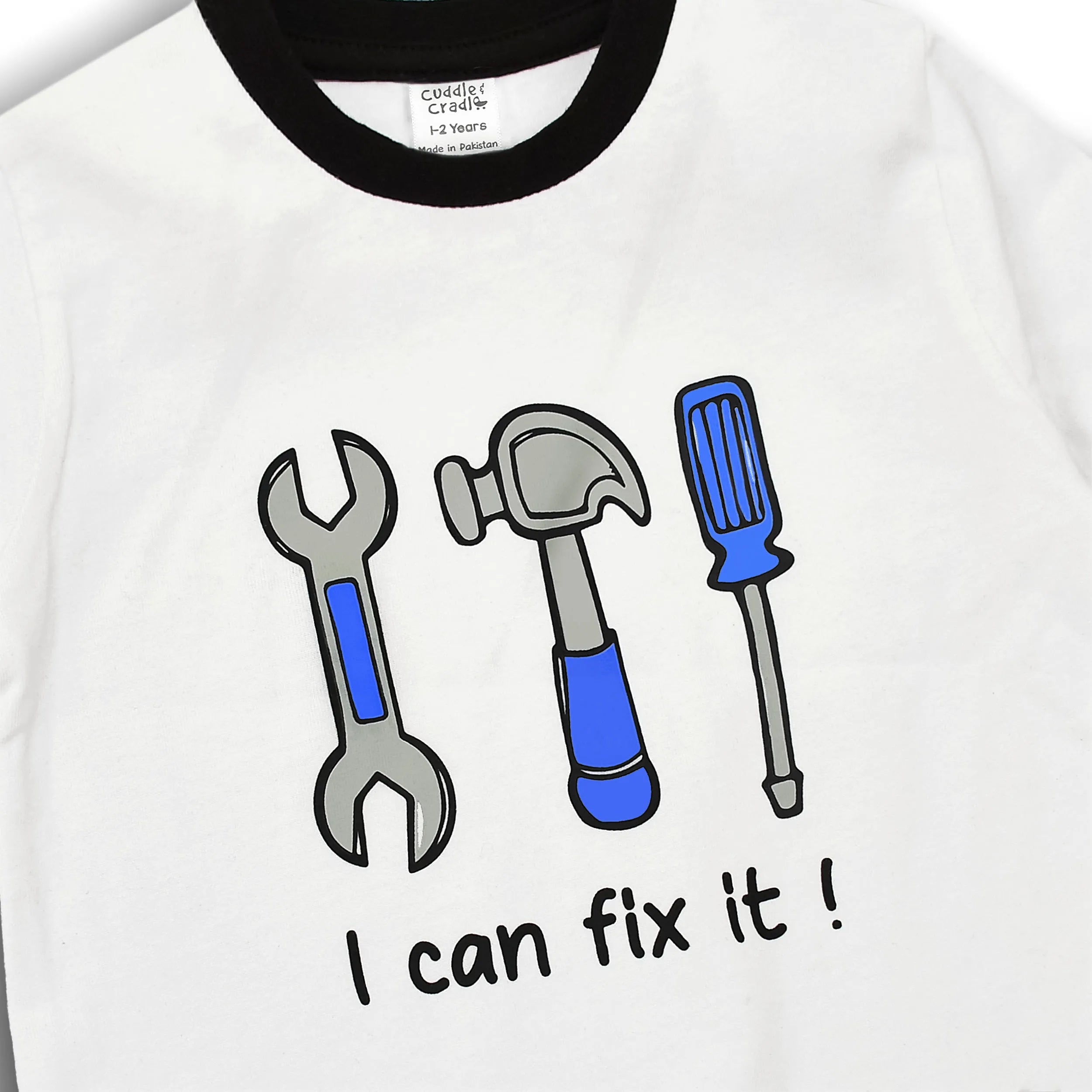 Graphic T-Shirt & Shorts Set (I can fix it-003)