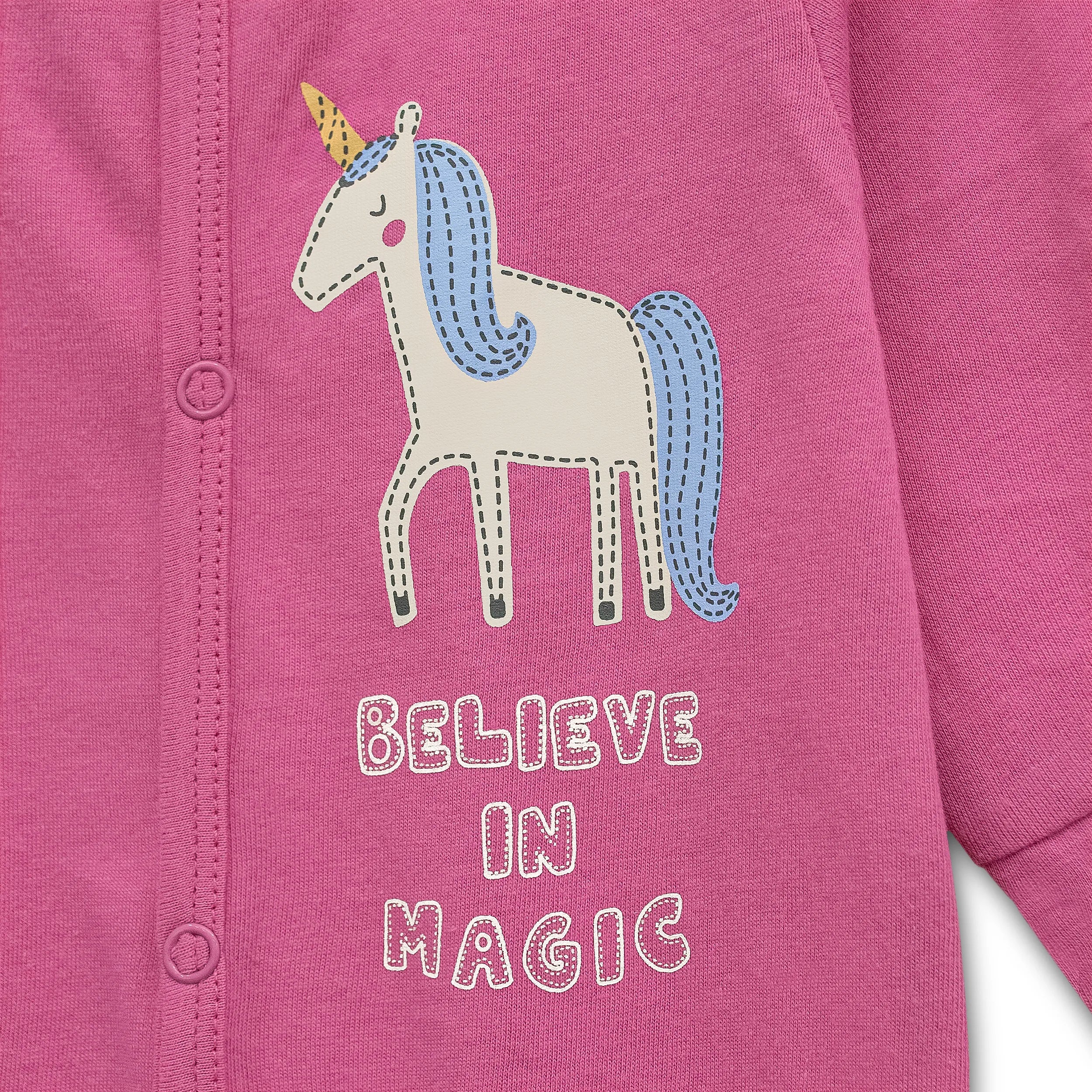 Baby Full Length Romper (Pink)