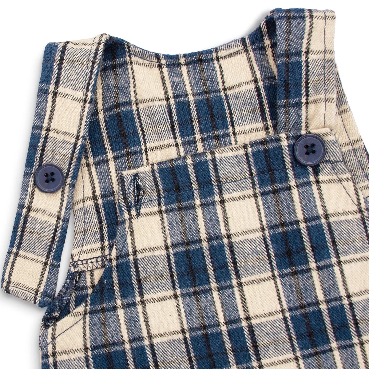 Baby Romper Set (Plaid)