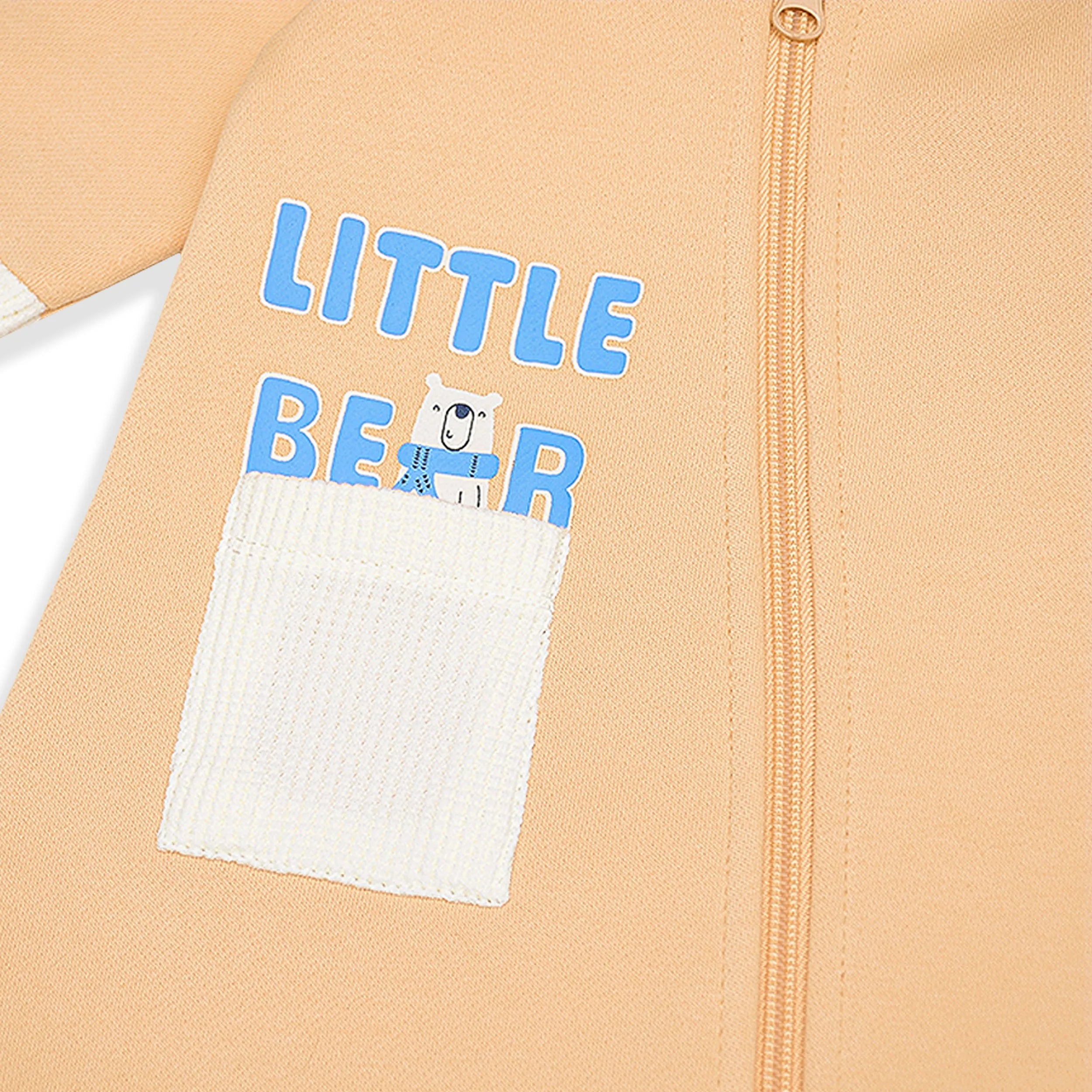Baby Fleece Full Length Romper (Little Bear)