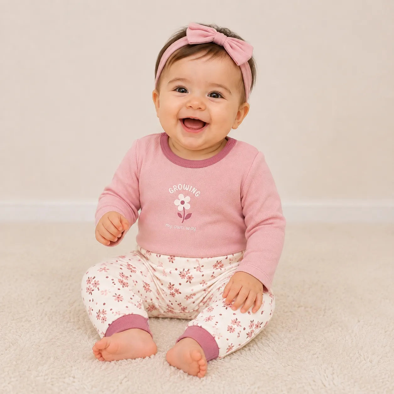 Baby Girl Set of 3 (Floral)