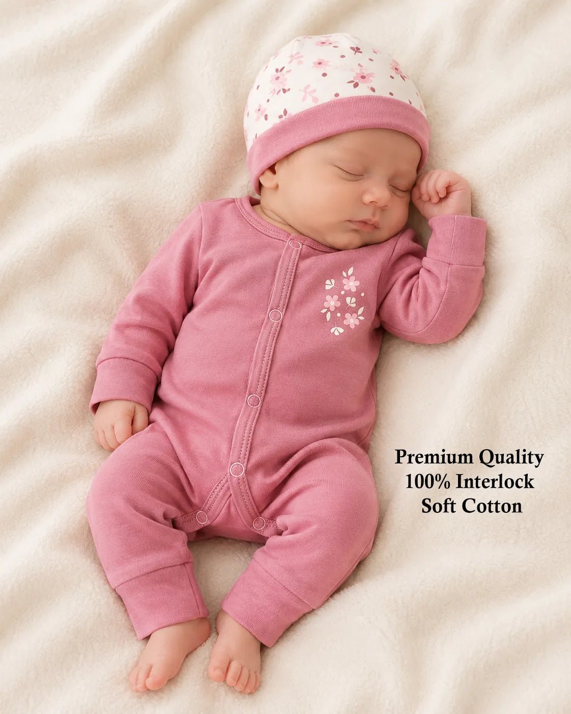 Newborn Set of 6 (Floral)