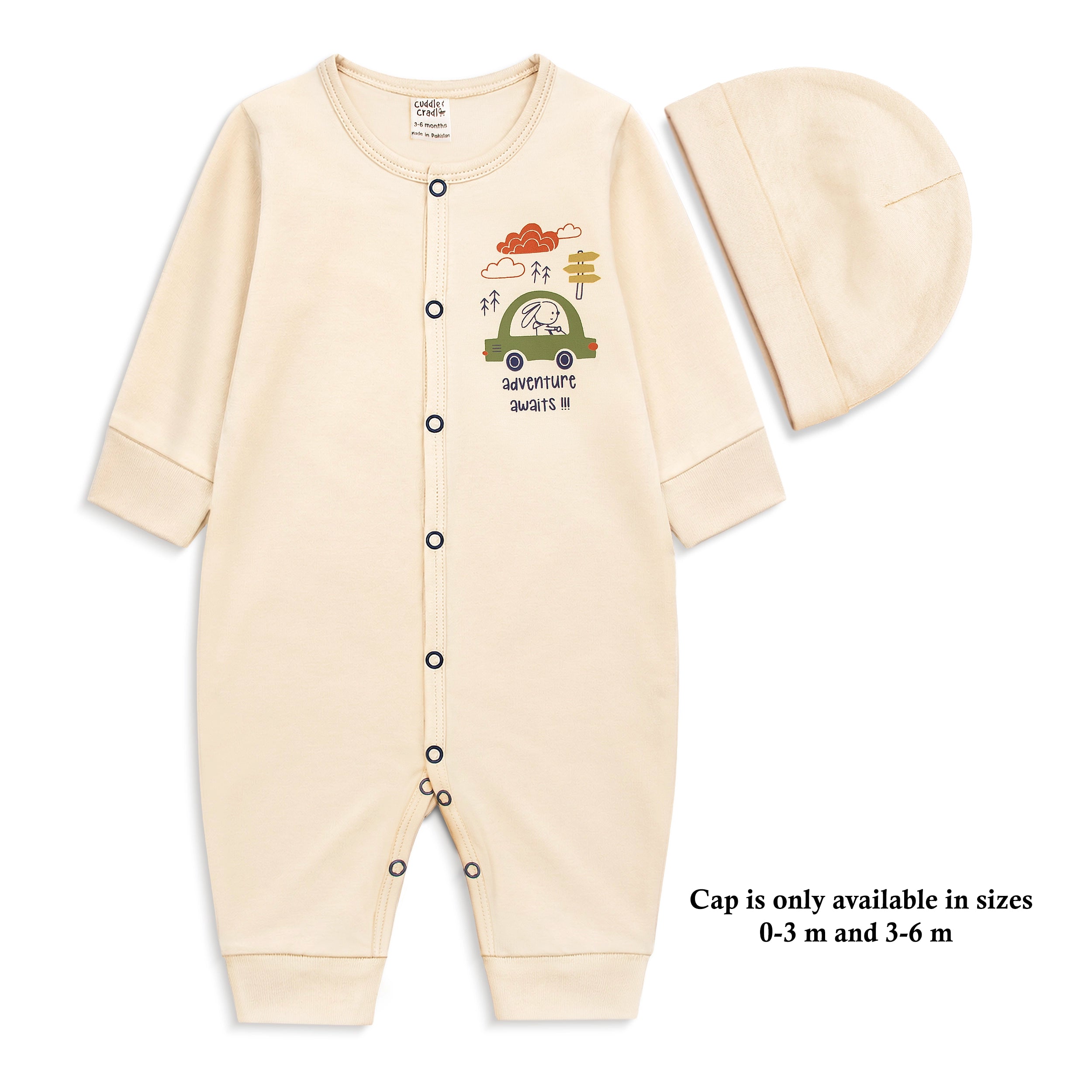 Baby Full Length Romper Set (Adventure Awaits)