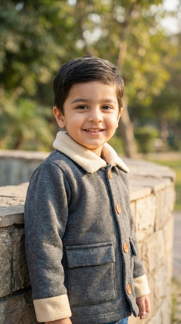 Fleece Button Down Jacket