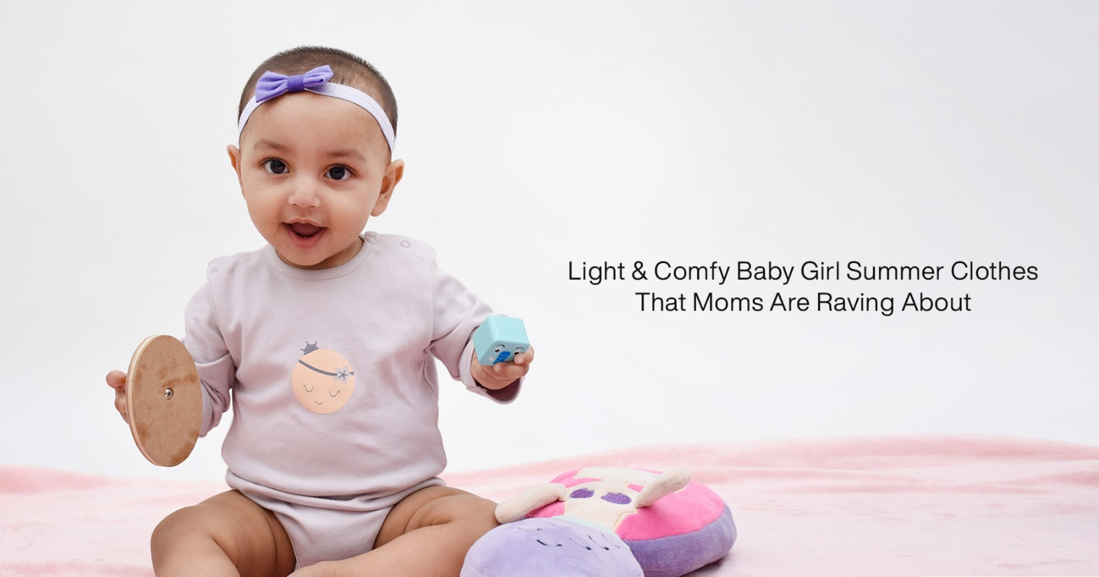 Light & Comfy Baby Girl Summer Clothes That Moms Are Raving About