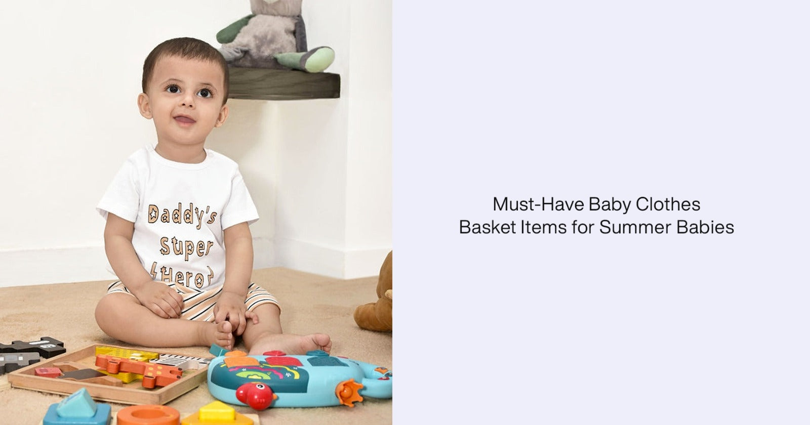 Must-Have Baby Clothes Basket Items for Summer Babies