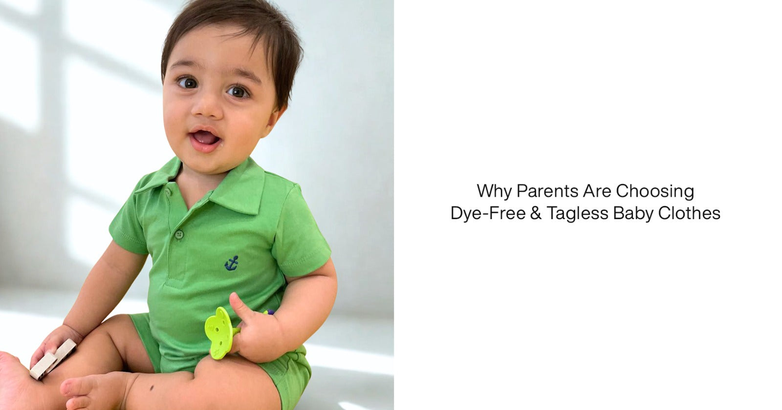 Why Parents Are Choosing Dye-Free & Tagless Baby Clothes