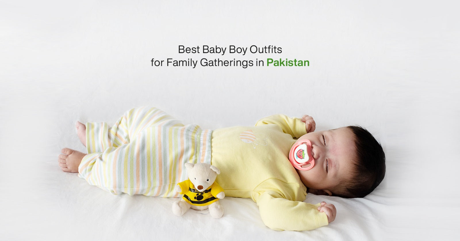 Best Baby Boy Outfits for Family Gatherings in Pakistan