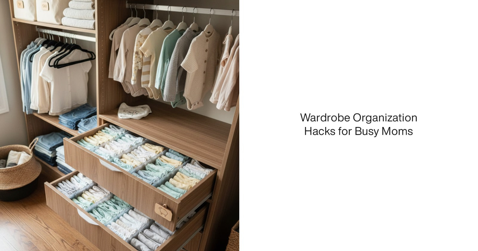 Wardrobe Organization Hacks for Busy Moms