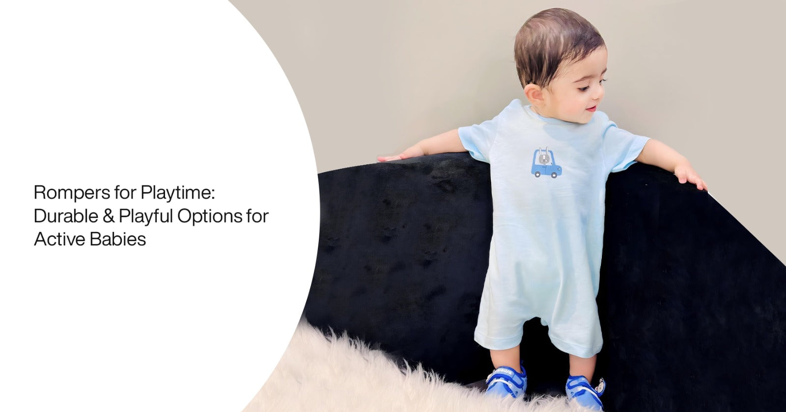 Rompers for Playtime: Durable & Playful Options for Active Babies