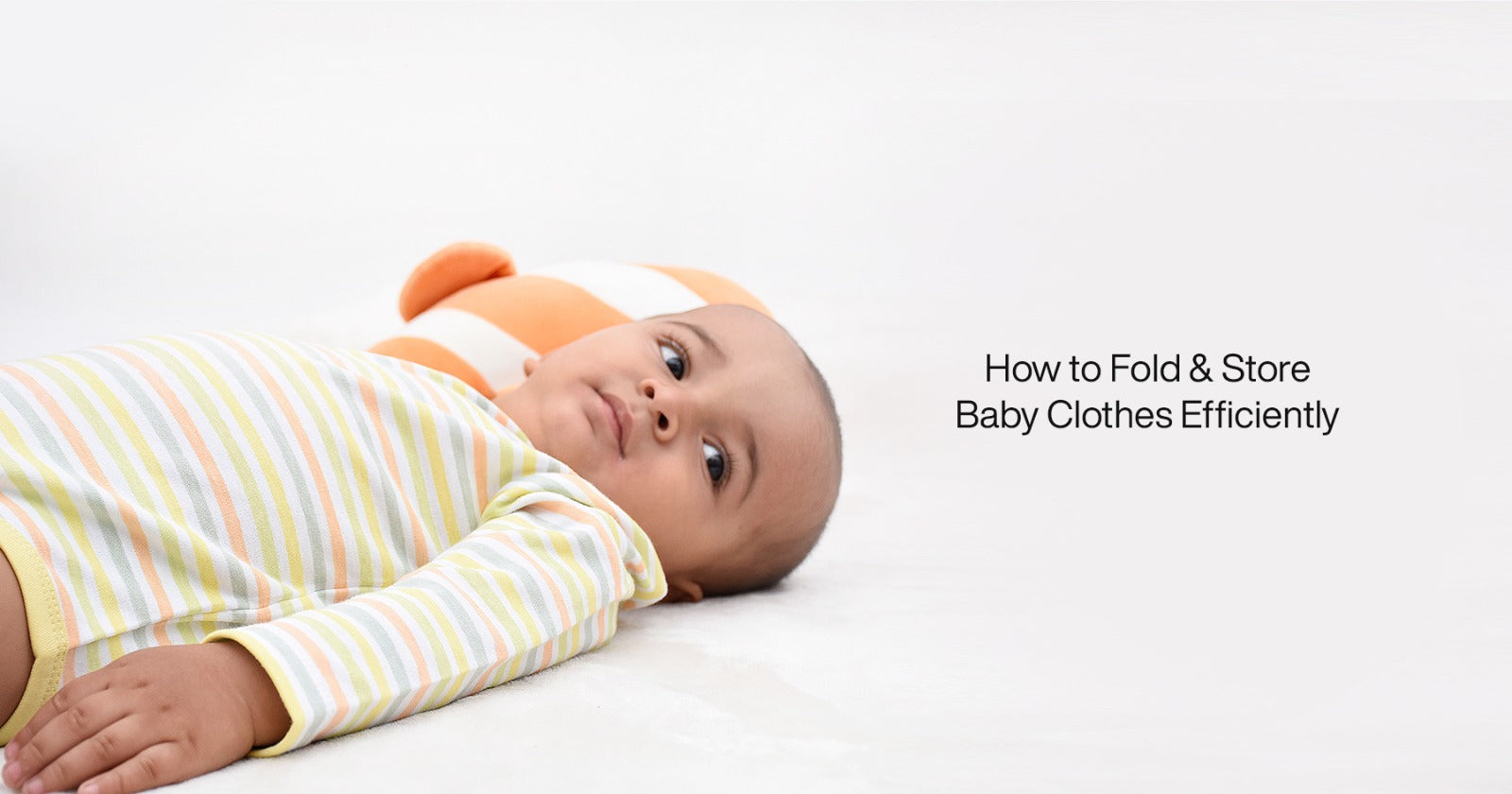 How to Fold & Store Baby Clothes Efficiently
