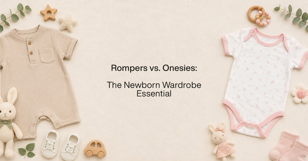 Rompers vs. Onesies: The Newborn Wardrobe Essential