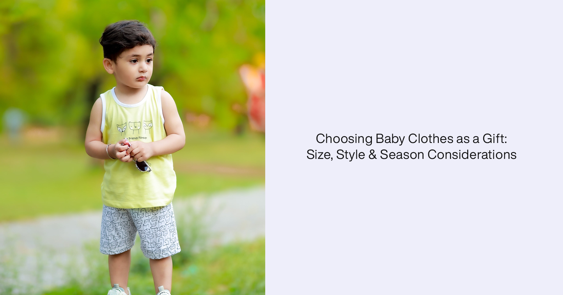 Choosing Baby Clothes as a Gift: Size, Style & Season Considerations