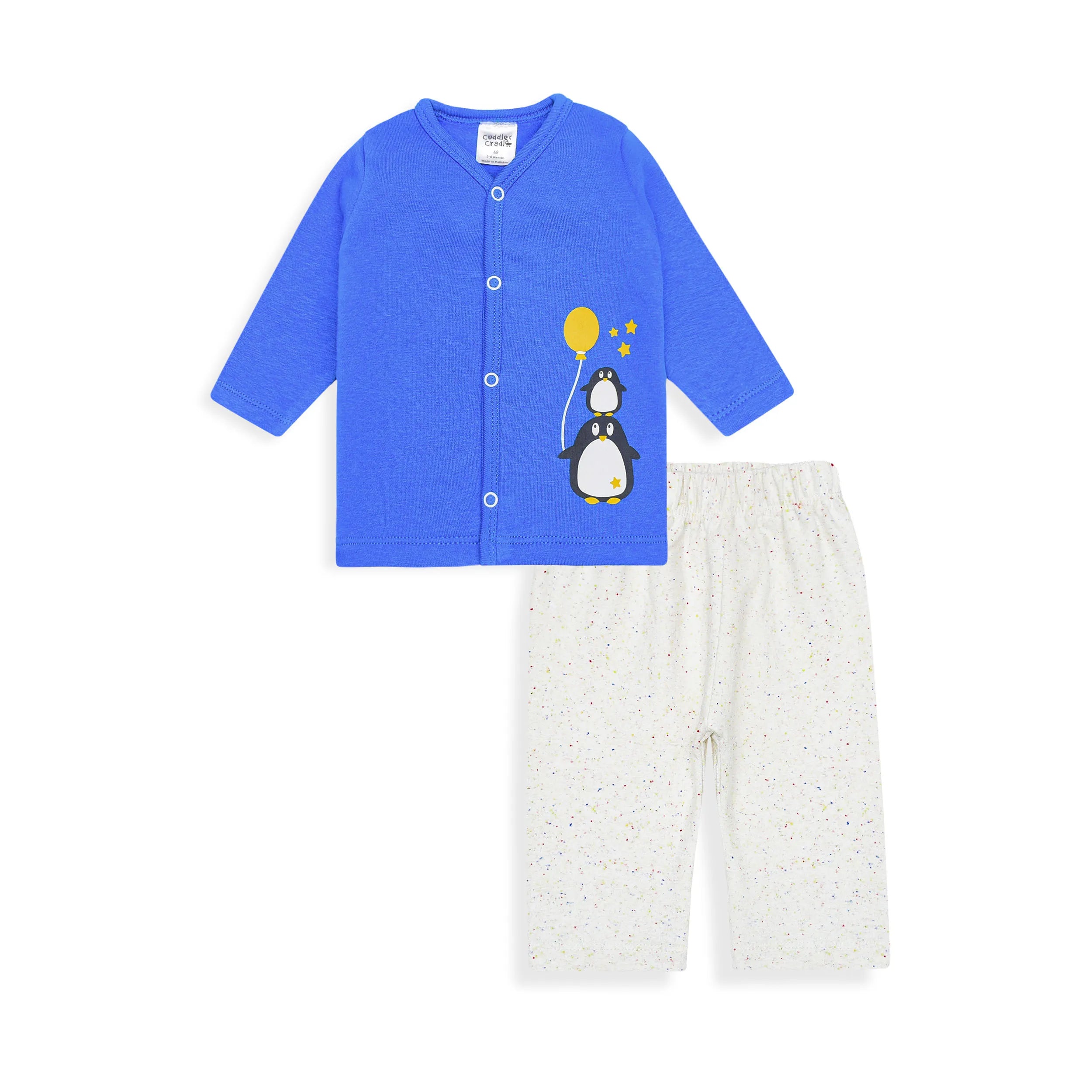 Baby Shirt & Trouser Set (Penguin)