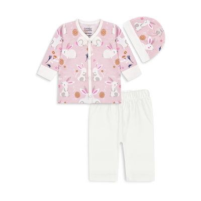 Baby Girl Set of 3 (Play all day)