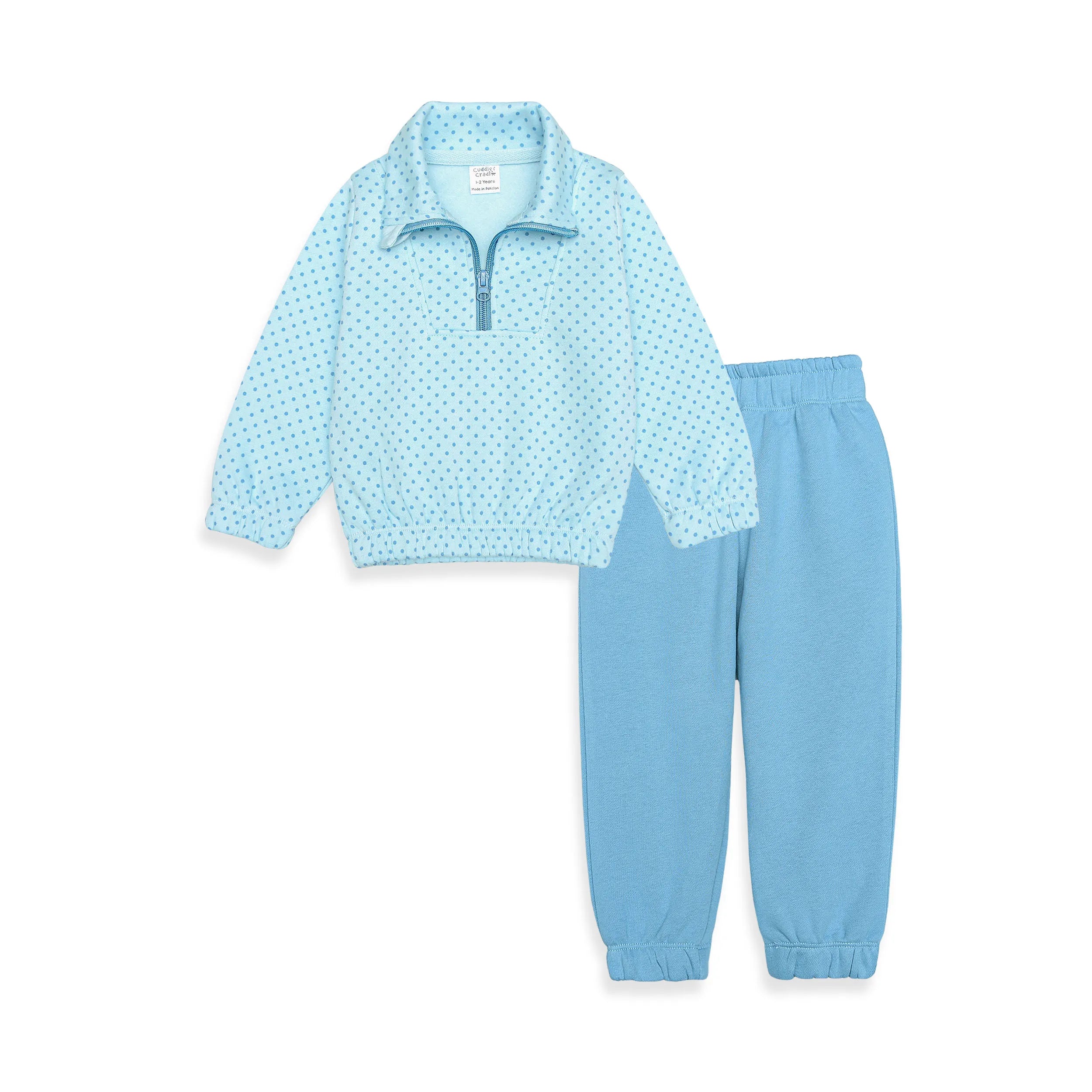 Girls Fleece Sweatshirt and Trouser