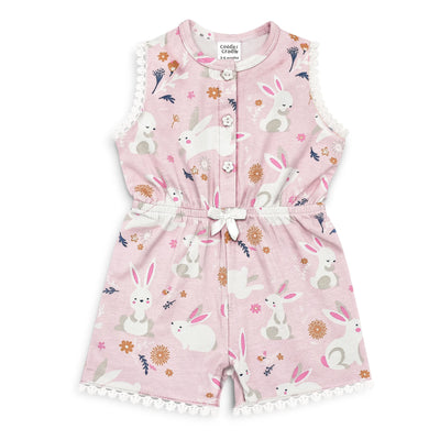 Girls Half-length Romper (Bunny)