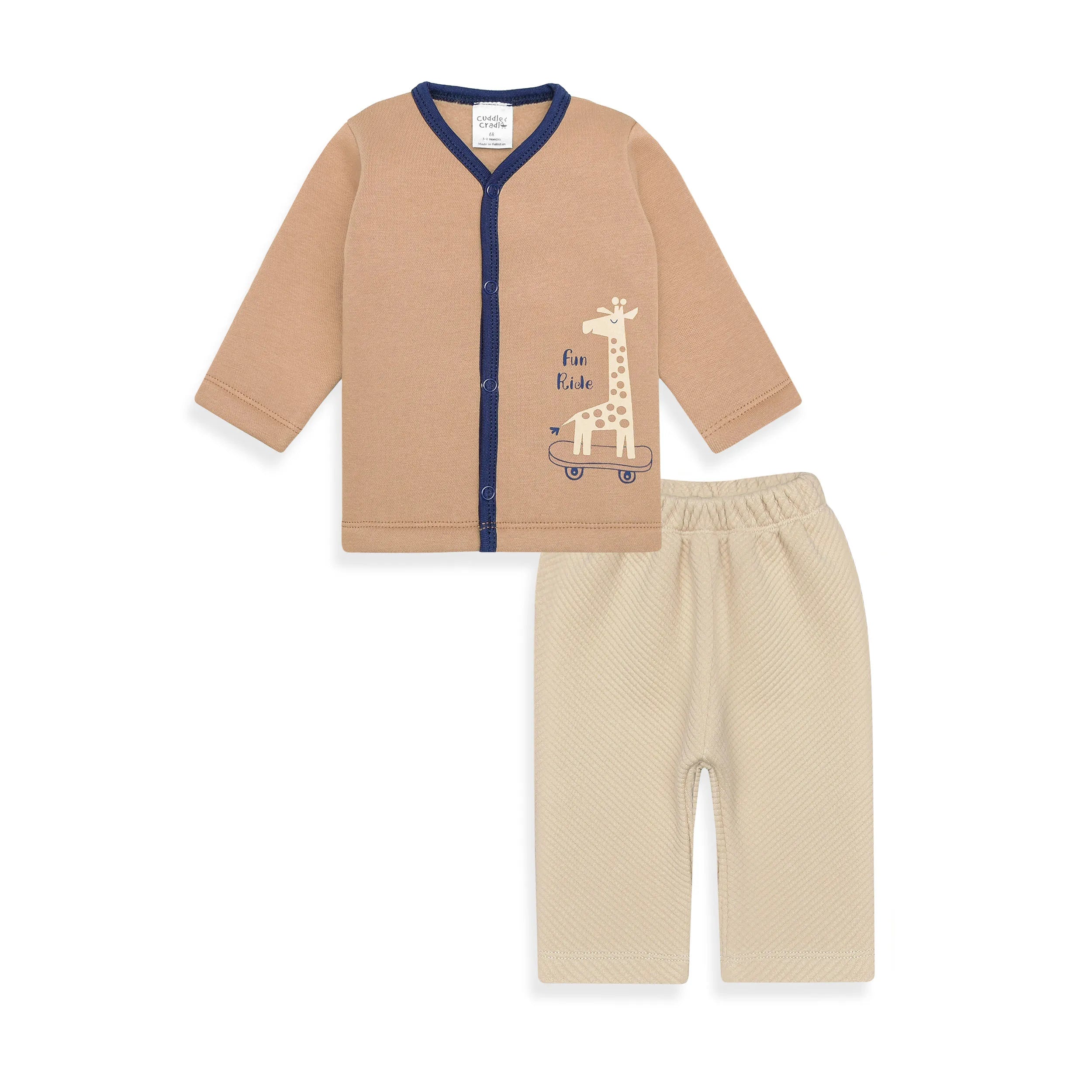 Baby Fleece shirt & trouser (Fun Ride)