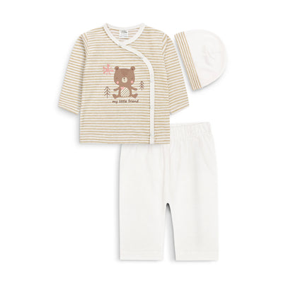 Baby Gift Set of 3 pcs (Bear)