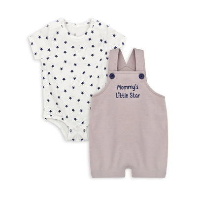 Baby Half-length Romper Set 