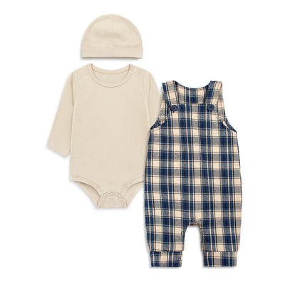 Baby Romper Set (Plaid)