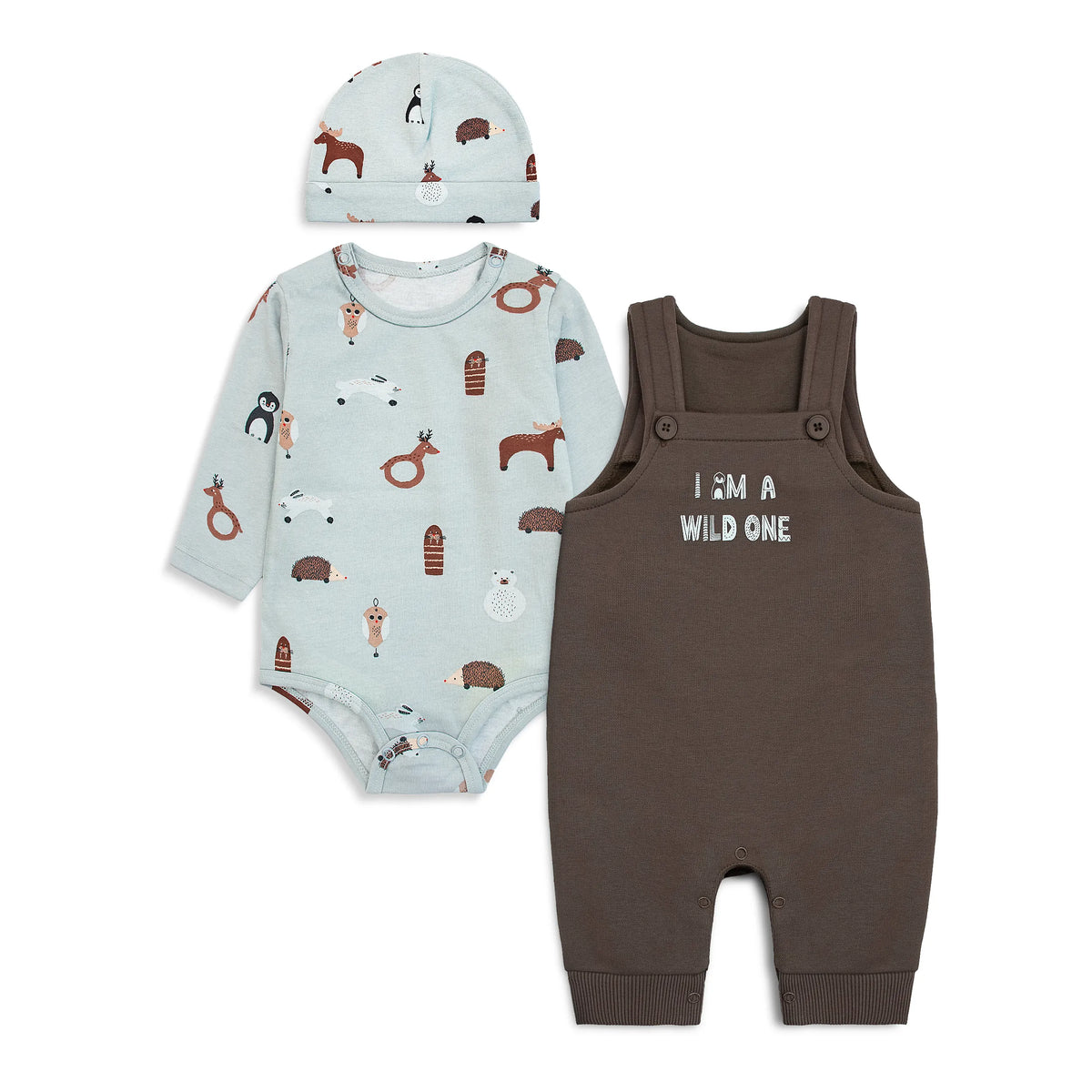 Baby Romper Set (Wild One)