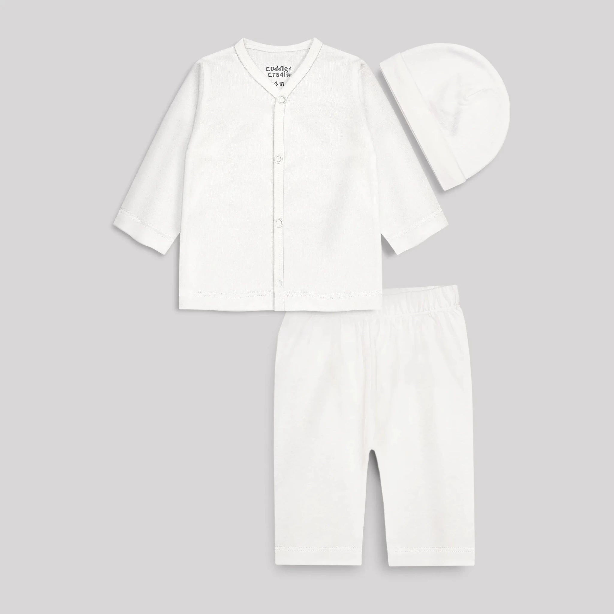Baby Set of 3 (White)