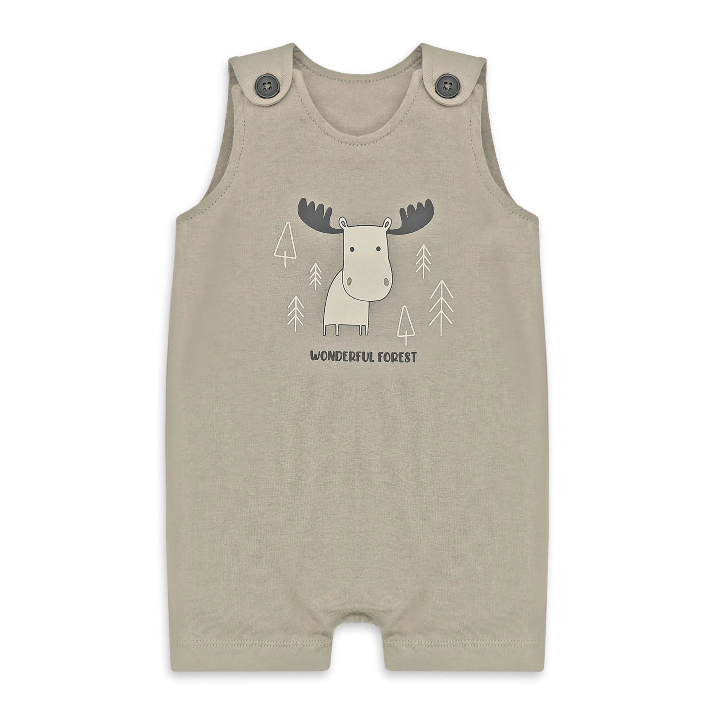 Half Length Romper (Wonderful Forest)