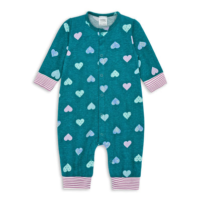 Baby Girl Romper (Hearts)