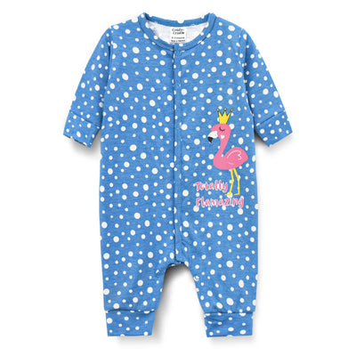 Baby Full Length Romper (Flamingo - 001)