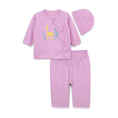 Baby Gift Set of 3 pcs (Giraffe)