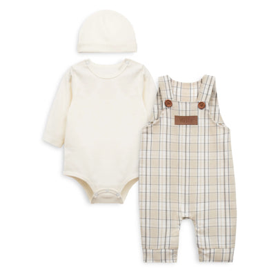 Baby Romper Set (Plaid)